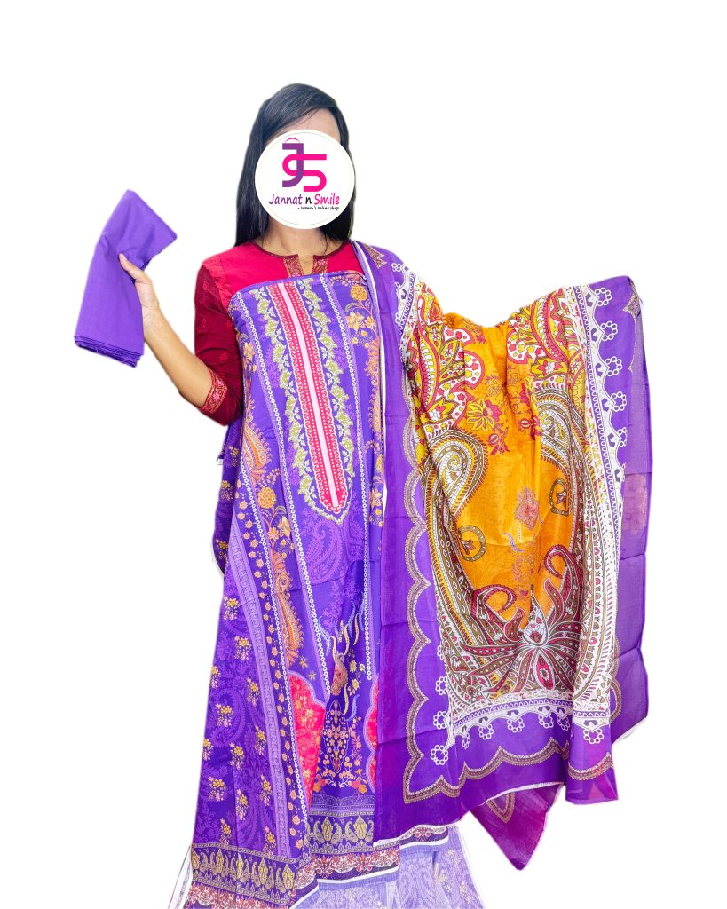 Charizma Zam Zam Premium Swiss Lawn Unstitched Three Piece – Luxury Women’s Dress Material