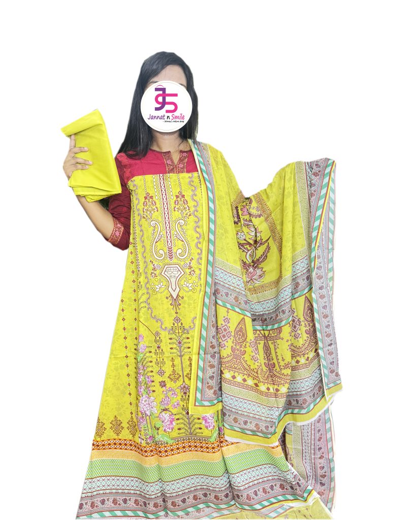 Charizma Zam Zam Premium Swiss Lawn Unstitched Three Piece – Luxury Women’s Dress Material