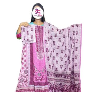 Charizma Zam Zam Premium Swiss Lawn Unstitched Three Piece – Luxury Women’s Dress Material