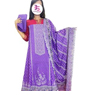 Charizma Zam Zam Premium Swiss Lawn Unstitched Three Piece – Luxury Women’s Dress Material