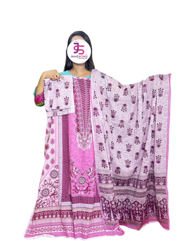 Charizma Zam Zam Premium Swiss Lawn Unstitched Three Piece – Luxury Women’s Dress Material